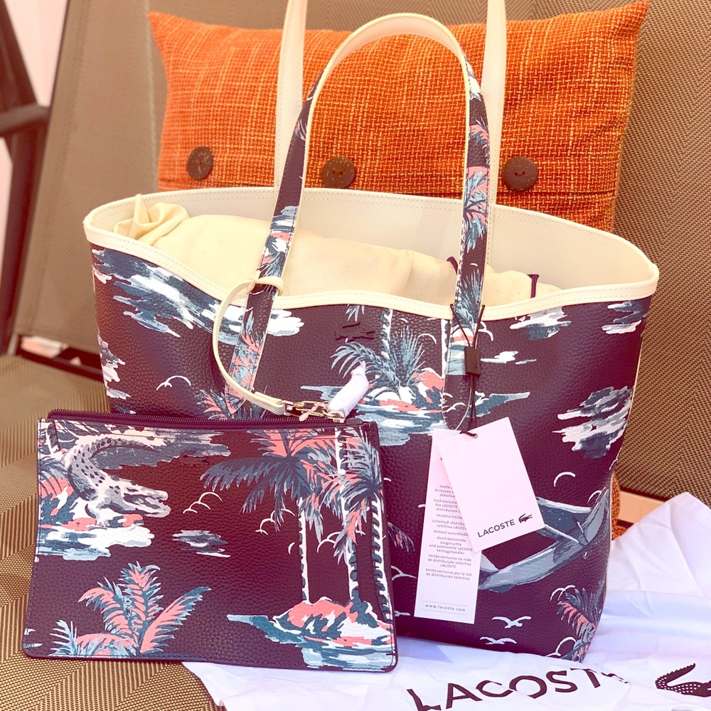 😍💐💯authentic Lacoste tote 👜💐💕